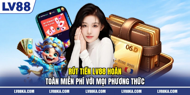 Rút Tiền LV88 - Diễn Ra An Toàn Bứt Phá Lợi Nhuận Năm 2026 3 Rút tiền LV88 hoàn toàn miễn phí với mọi phương thức